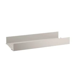 metallhylleplate 58x20cm hög kant