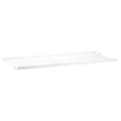 metallhylleplate 58x20cm låg kant