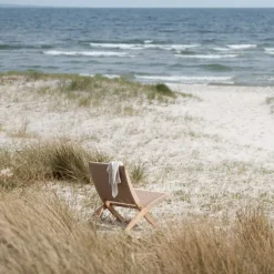 MG501 Outdoor Cuba Chair, Ubehandlet teak/Charcoal 1402