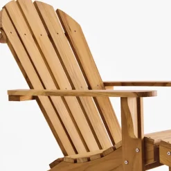 Midsummer lounge chair with footstool