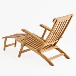 Midsummer side table & 2 deck chairs