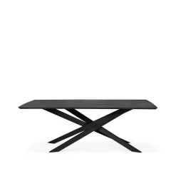 Mikado Dining Table Black Oak
