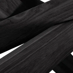 Mikado Dining Table Black Oak