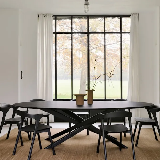 Mikado Oval Dining Table Oak