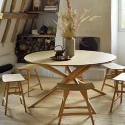 Mikado Round Dining Table