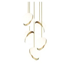 Mini Crescent Chandelier 5 Piece
