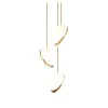 Mini Crescent Chandelier 3 Piece