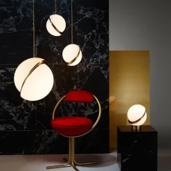 Mini Crescent Chandelier 3 Piece