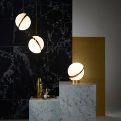 Mini Crescent Chandelier 3 Piece