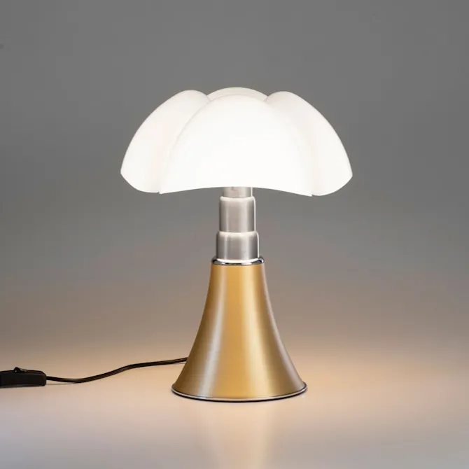 Minipipistrello Table Lamp, Brass - Dimbar