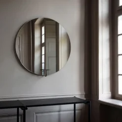 Miró Miró Round Mirror Black Table
