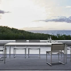 Mirto rektangulært utendørs spisebord