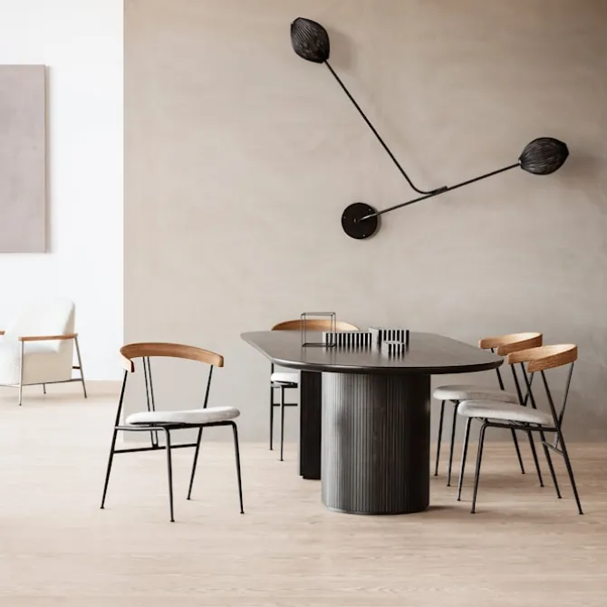 Moon spisebord Elliptical