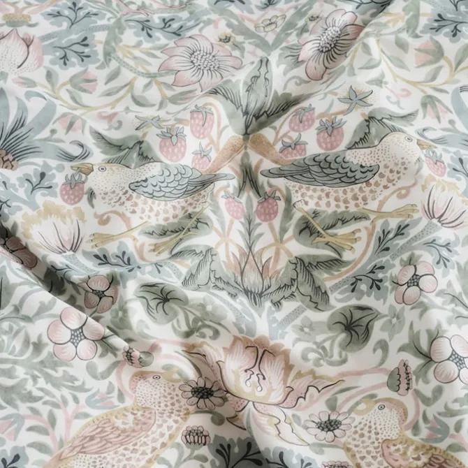 Morris & Co. Strawberry Thief Putetrekk