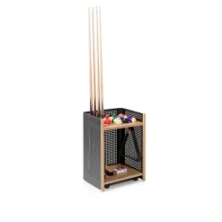 Mou Indoor Floor Cue Rack Oak