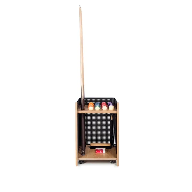 Mou Indoor Floor Cue Rack Oak