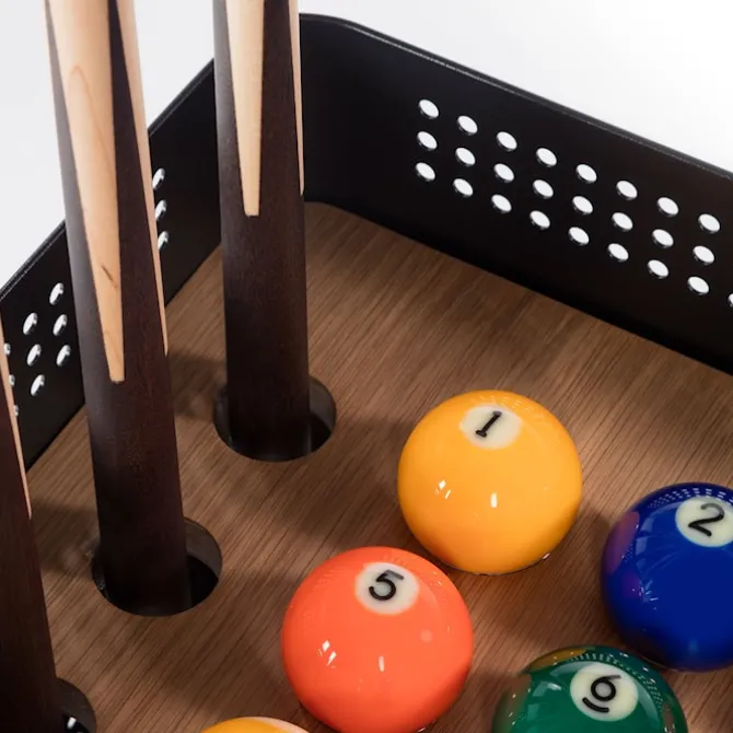 Mou Indoor Floor Cue Rack Oak
