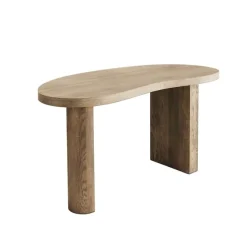 MS Bean Desk Table Natural Oak