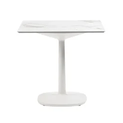 Multiplo 4140 kvadratisk bord 78x78cm med liten kvadratisk base R1,5cm