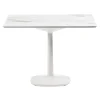 Multiplo 4138 kvadratisk bord 118x118cm med stor kvadratisk base R1,5cm