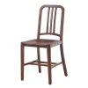 Navy Wood Chair