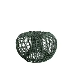 Nest Fotpall Liten Mørkegrønn