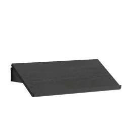 New Works Magazine Shelf Kit Black Ash/Black