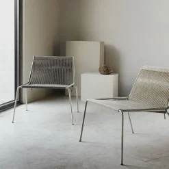 Noel Lounge Chair Steel Base