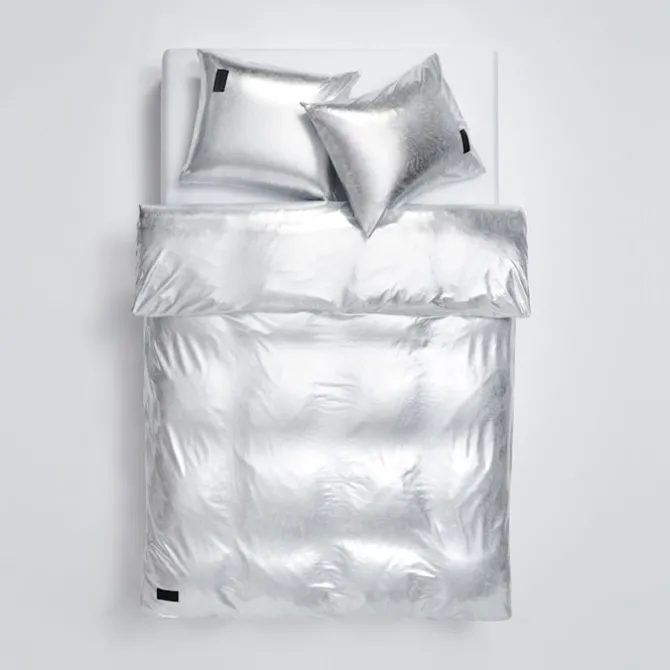 Nude Metallic Pillow Case Jersey 50x70 Cm