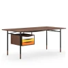 Nyhavn skrivebord 190 cm Warm med skuffer