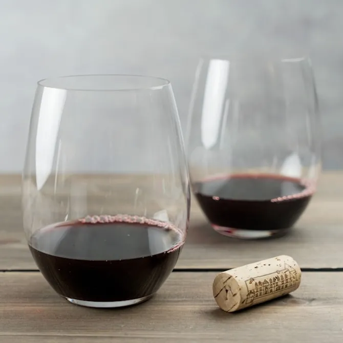 O Wine Tumbler Cabernet/Merlot 2-Pack