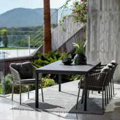 Ocean Stol Stablebar Mørkgrå/Taupe