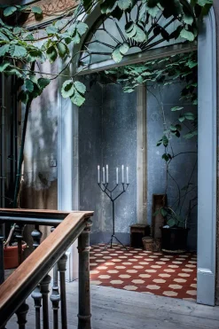 Officina Floor Candleholder
