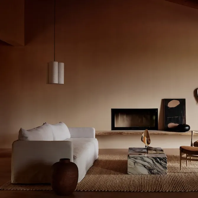 Offset 2-seters sofa