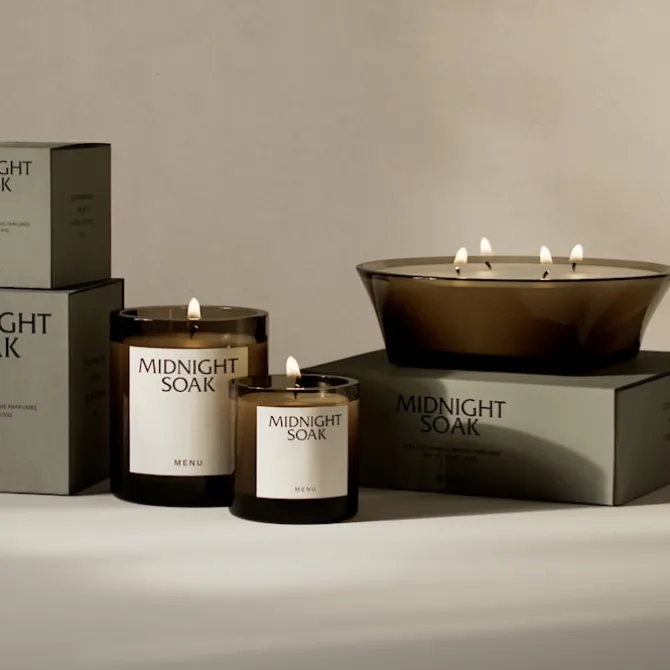 Olfacte duftlys Midnight Soak Ø9 cm