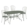 Opera+ spisegruppe ovlat bord & 4 stoler