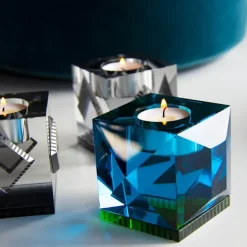 Ophelia Azure T-Light Holder