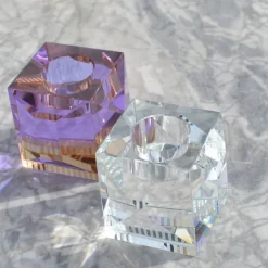 Ophelia Clear T-Light Holder