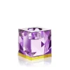 Ophelia T-Light Holder Purple/Yellow