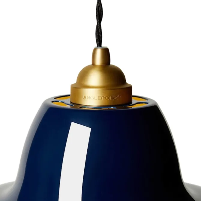 Original 1227 Brass Midi Wide Pendant Lamp