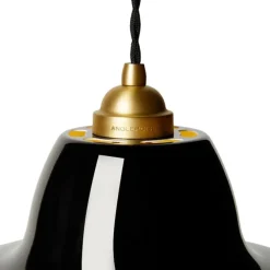 Original 1227 Brass Midi Wide Pendant Lamp