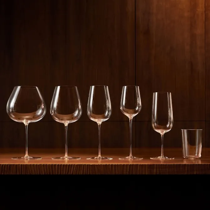 Orrefors x Björn Frantzén rødvinsglass 76 cl munnblåst
