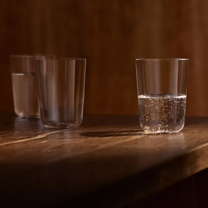 Orrefors x Björn Frantzén vannglass 26 cl munnblåst
