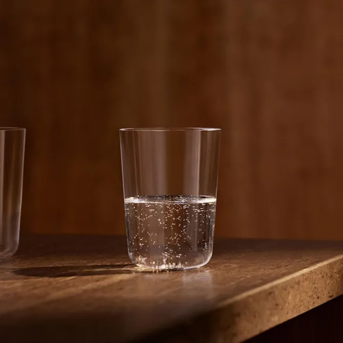 Orrefors x Björn Frantzén vannglass 26 cl munnblåst