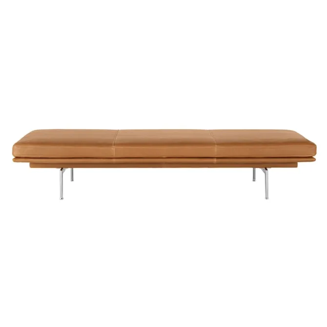Outline Daybed / Polished Aluminium Base