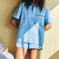 Outline pyjamasshorts Emerald Green
