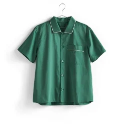 Outline pyjamasskjorte Emerald Green