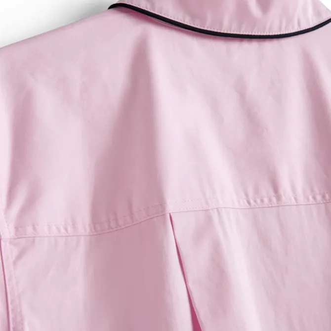 Outline pyjamasskjorte Soft Pink