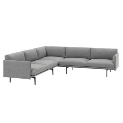 Outline Sofa Corner / Black Base