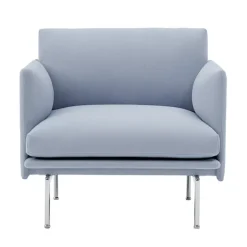 Outline Studio Chair / Polished Aluminium Base